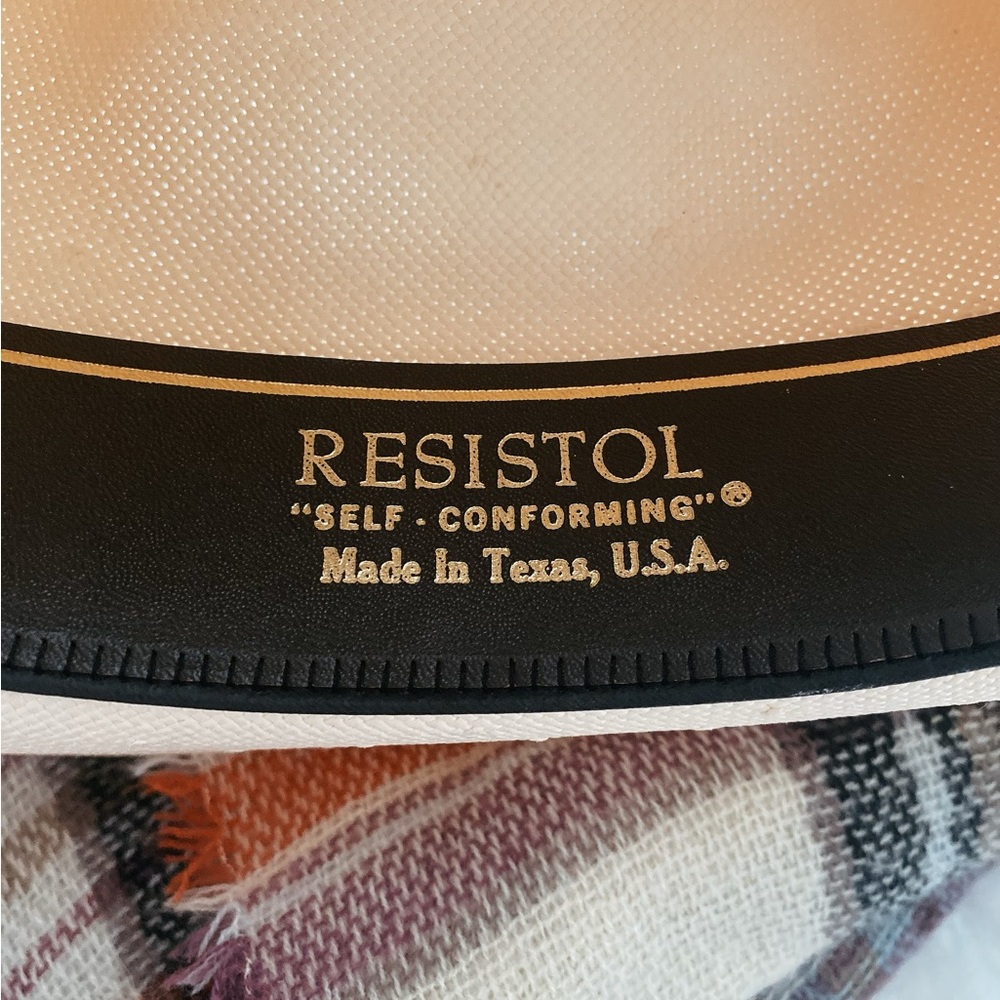 Resistol Quarter Horse long oval cowboy hat - Picture 10 of 13